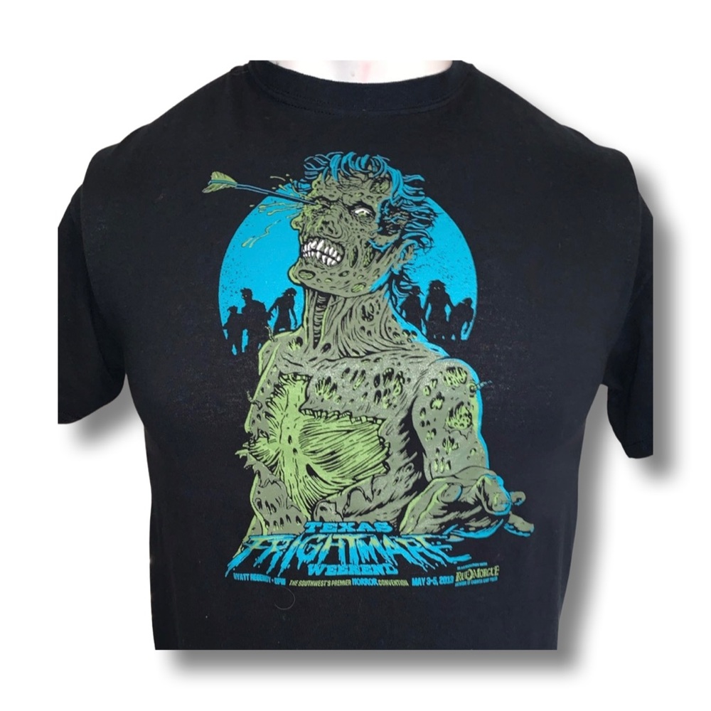 Texas Frightmare Weekend: Limited Edition Zombie Shirt: Ghoulish Gary Pullin